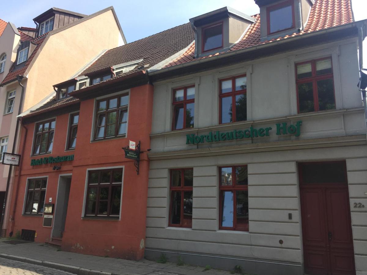 Norddeutscher Hof Στράλσουντ Εξωτερικό φωτογραφία